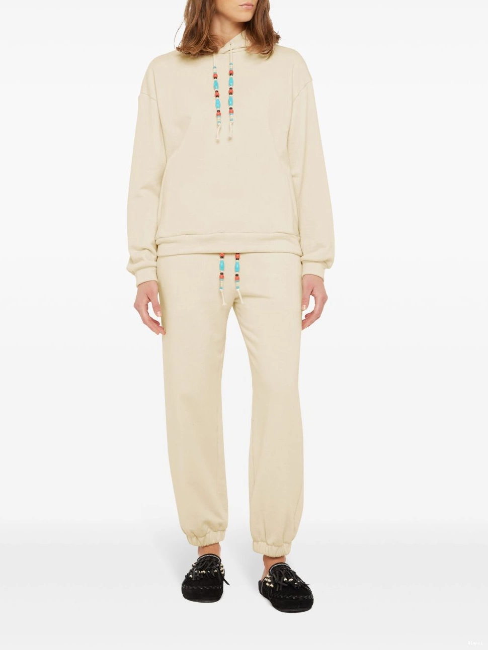 Cheap Terry hoodie French Women Alanui drawstring 0629